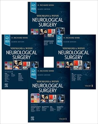 Youmans and Winn Neurological Surgery: 4 - Volume Set (Videos, Well-organized)